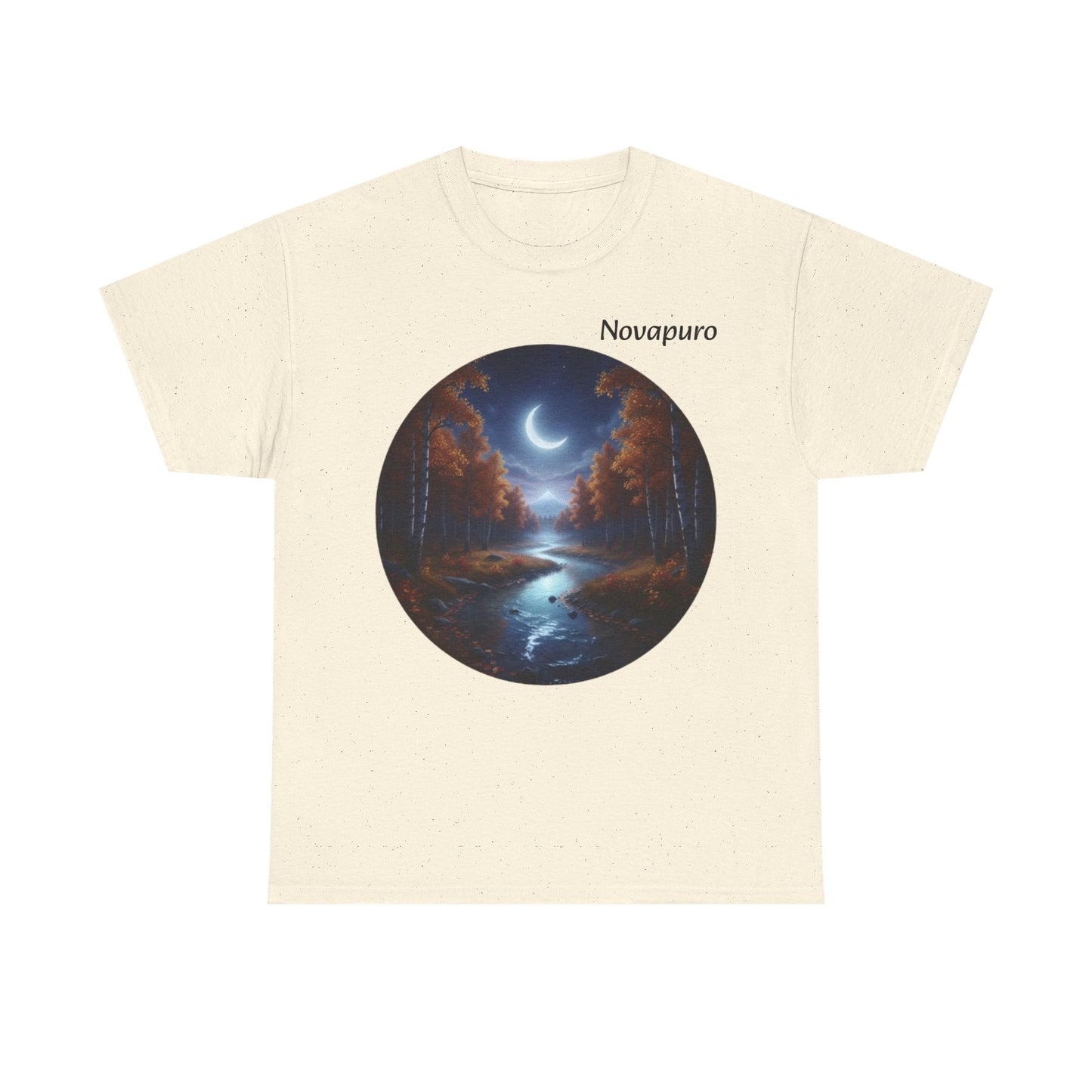 Novapuro "Novapuron Yö" - Luomupuuvillainen Unisex T-paita
