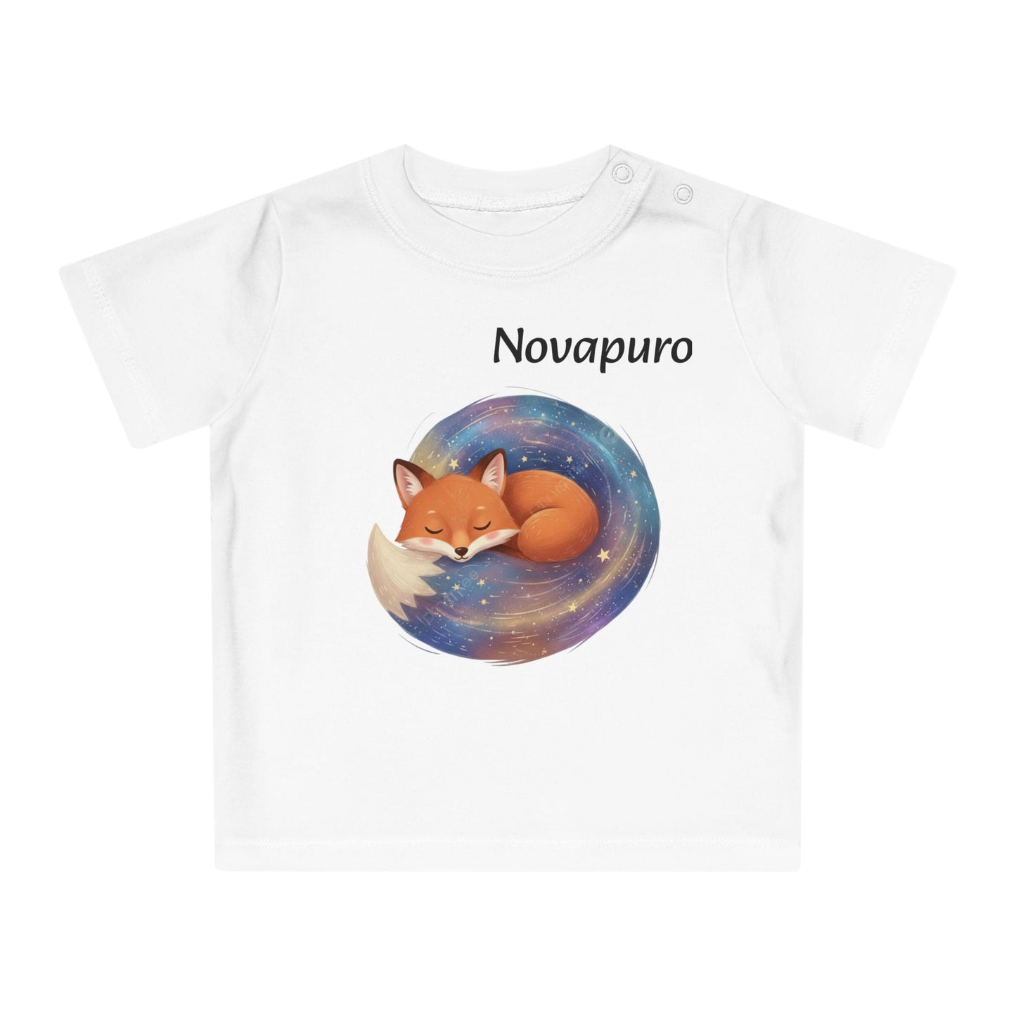 Novapuro "Metsän Syli" - Luomupuuvillainen Vauvan T-paita