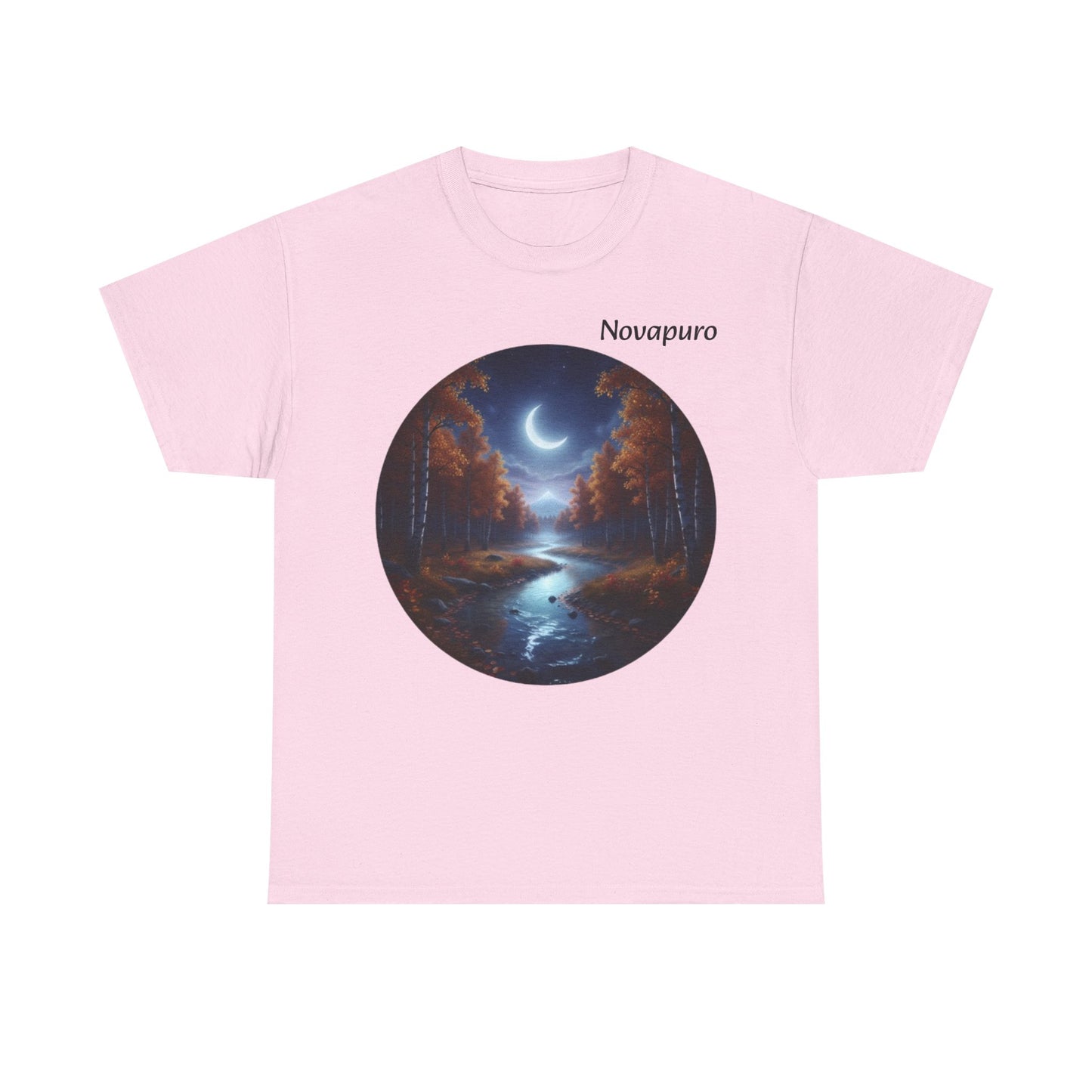 Novapuro "Novapuron Yö" - Luomupuuvillainen Unisex T-paita