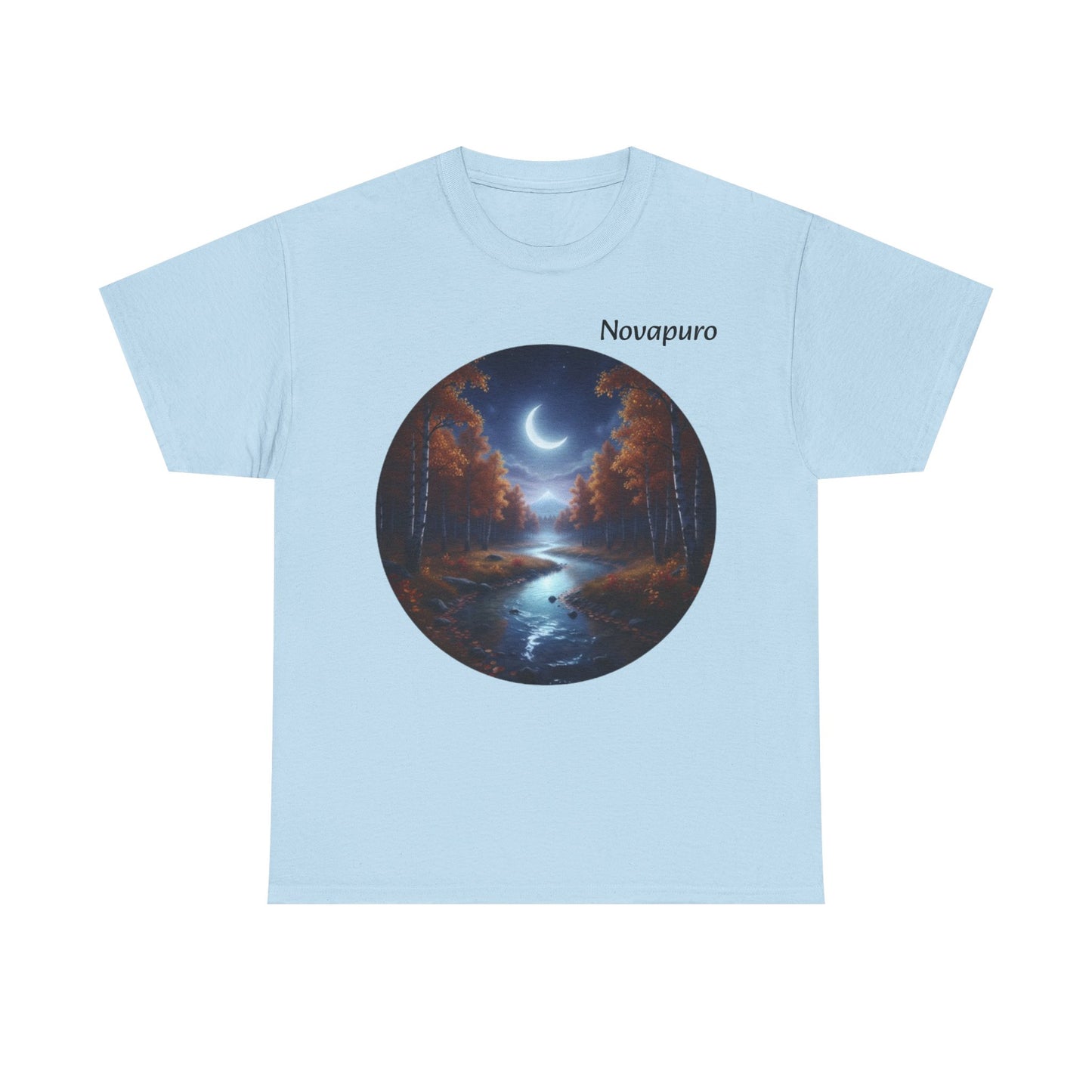 Novapuro "Novapuron Yö" - Luomupuuvillainen Unisex T-paita