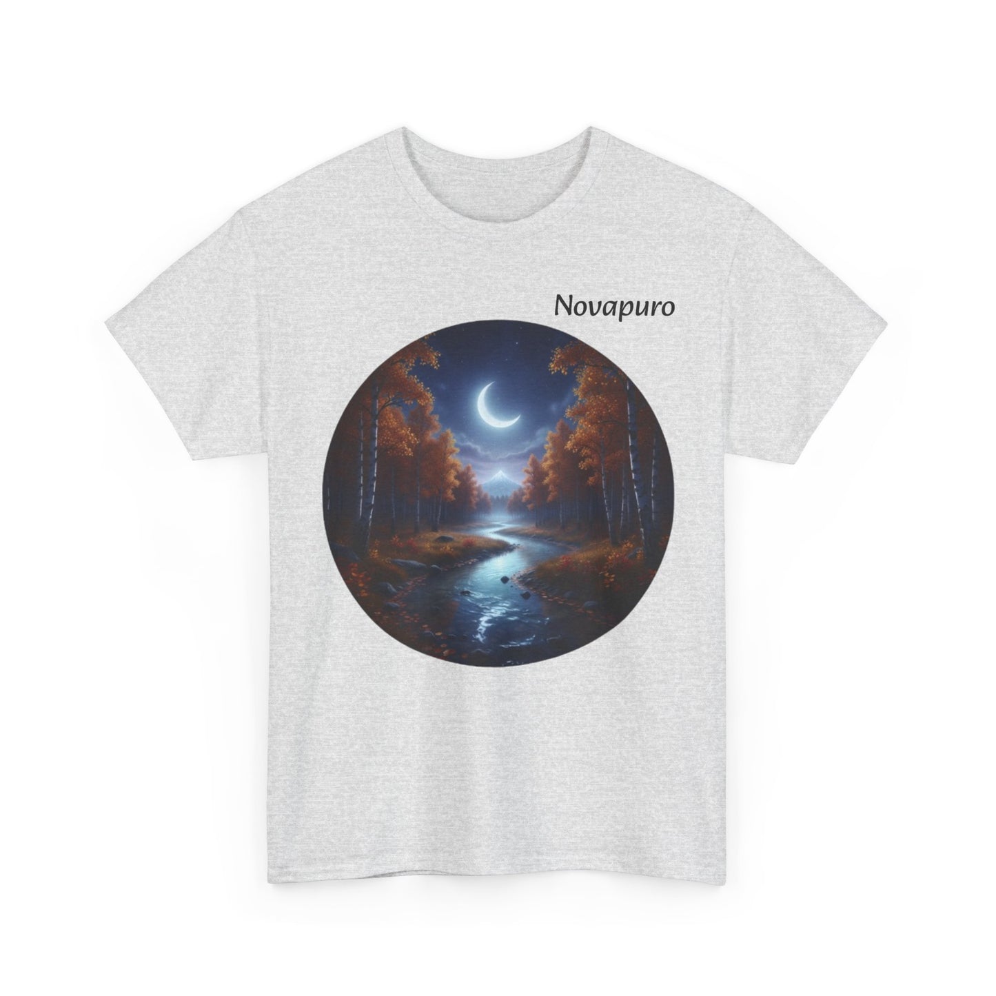 Novapuro "Novapuron Yö" - Luomupuuvillainen Unisex T-paita