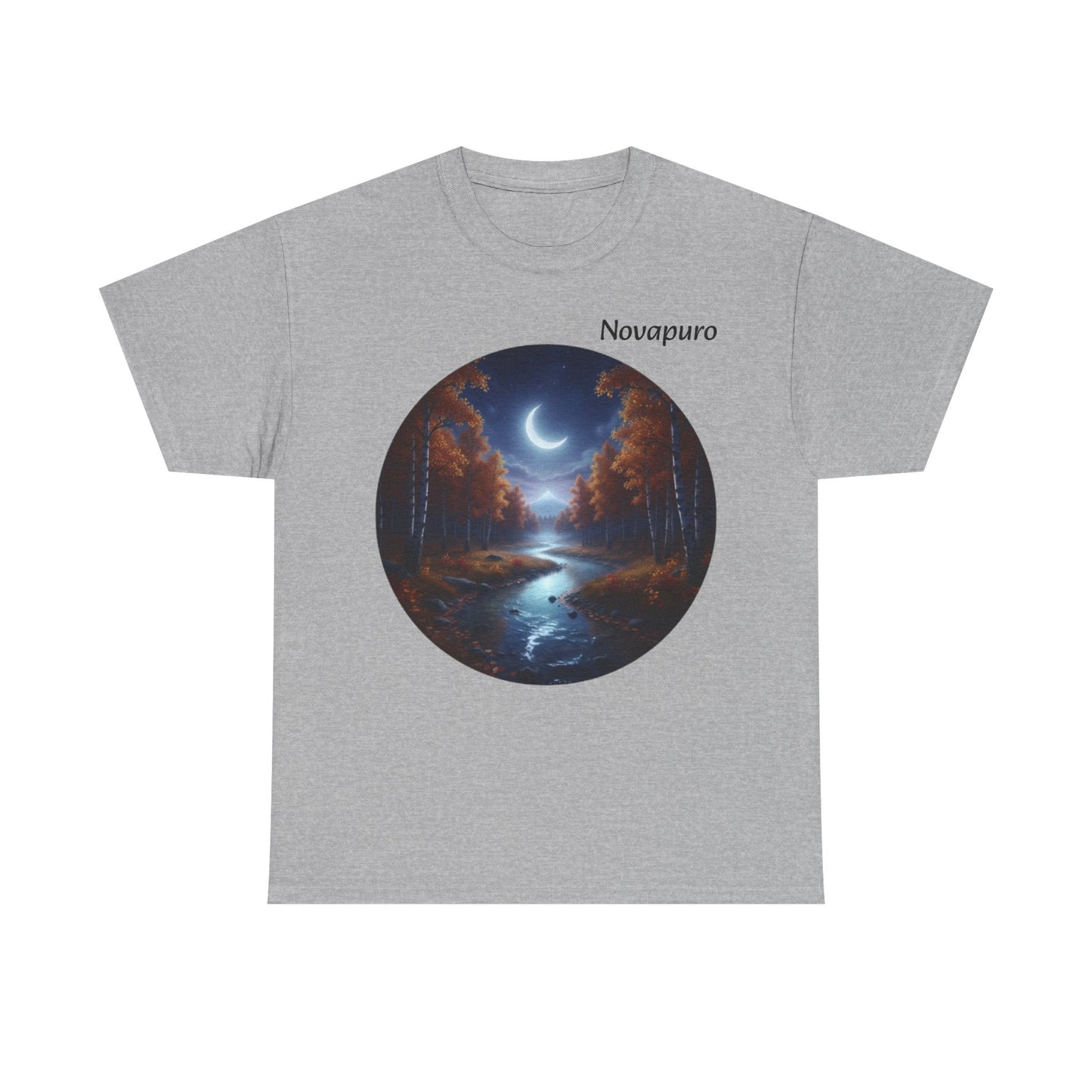 Novapuro "Novapuron Yö" - Luomupuuvillainen Unisex T-paita