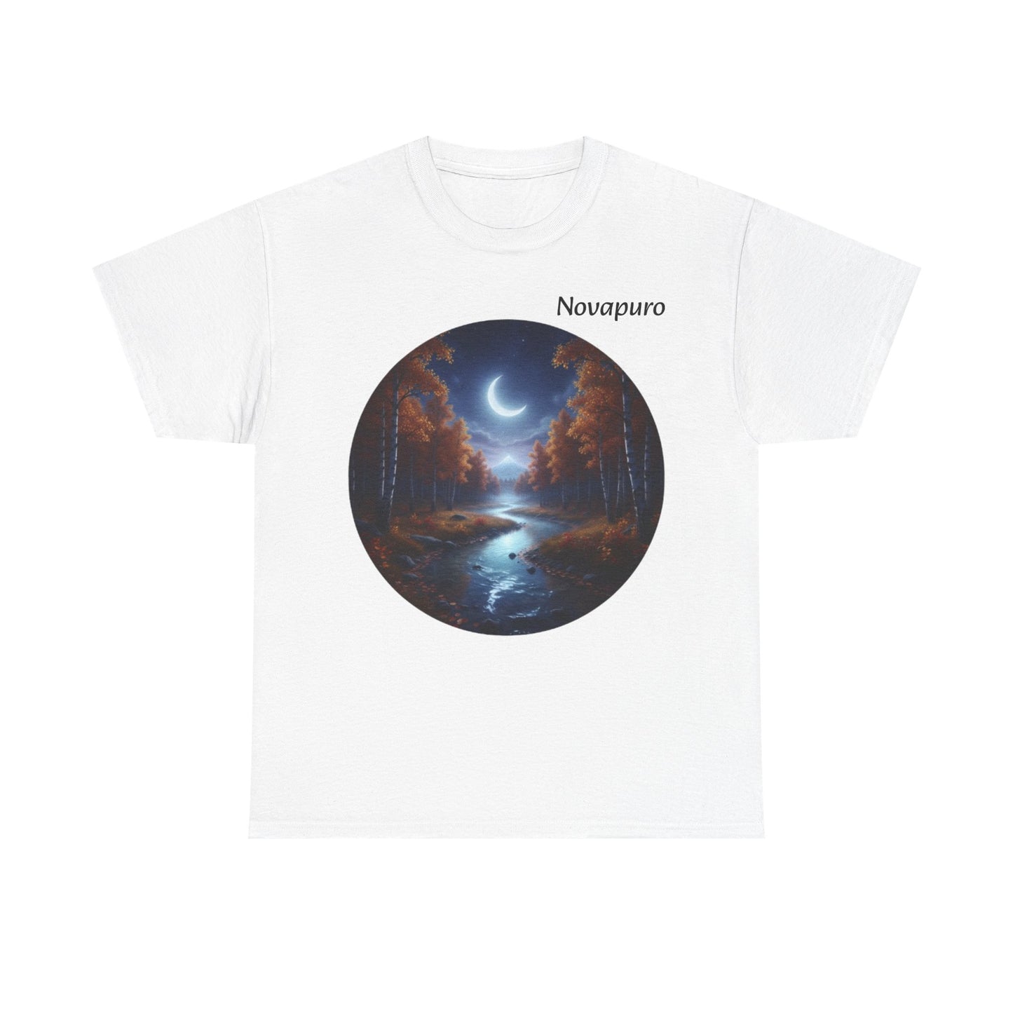 Novapuro "Novapuron Yö" - Luomupuuvillainen Unisex T-paita