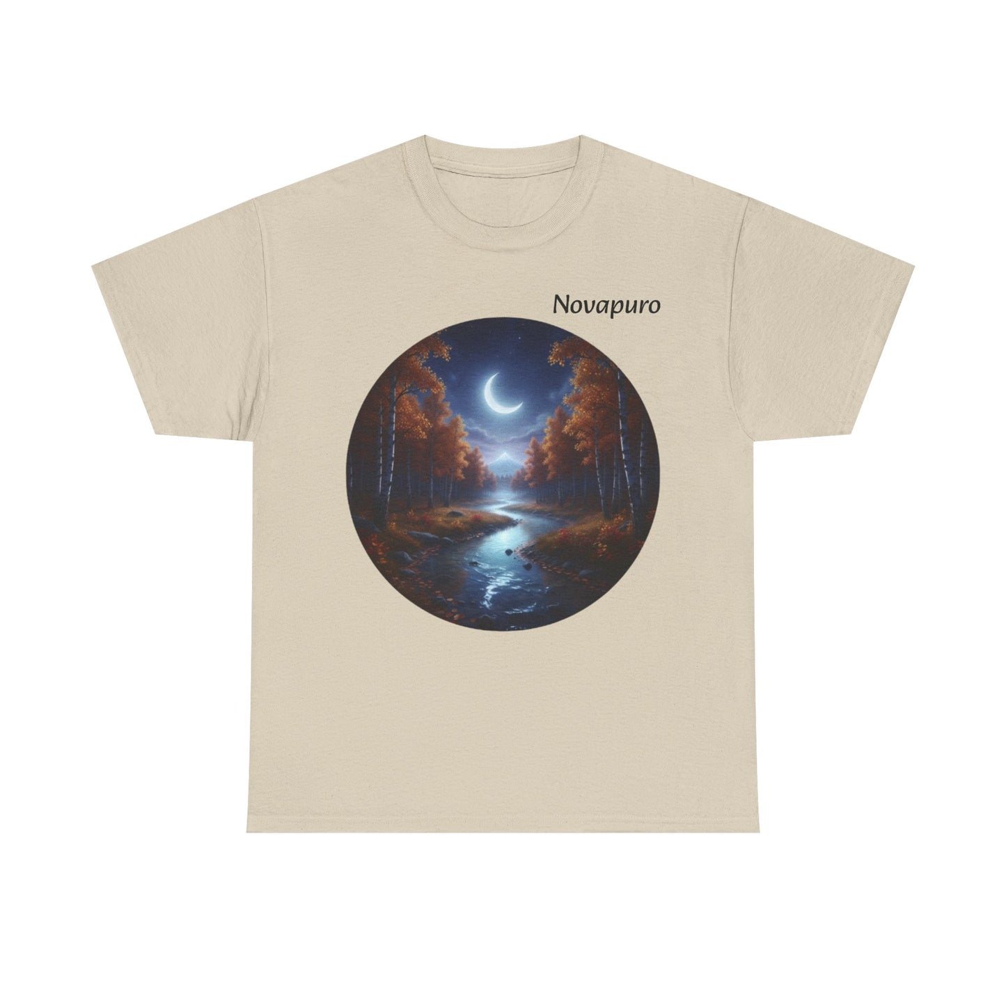 Novapuro "Novapuron Yö" - Luomupuuvillainen Unisex T-paita