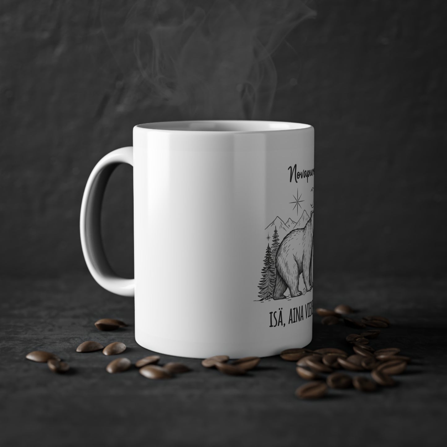Novapuro "Isä, Aina Vierelläni" Premium-muki