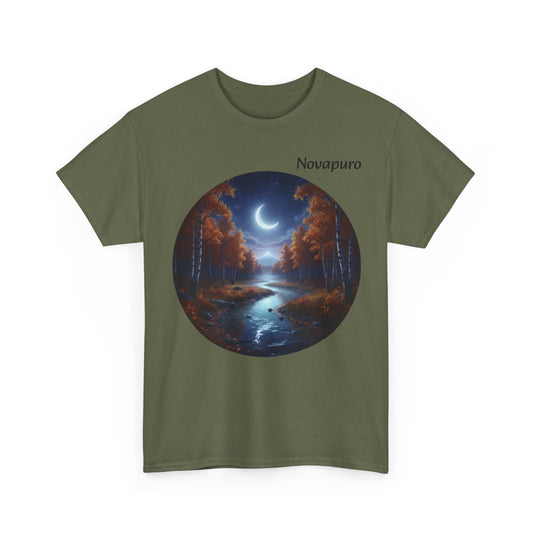 Novapuro "Novapuron Yö" - Luomupuuvillainen Unisex T-paita