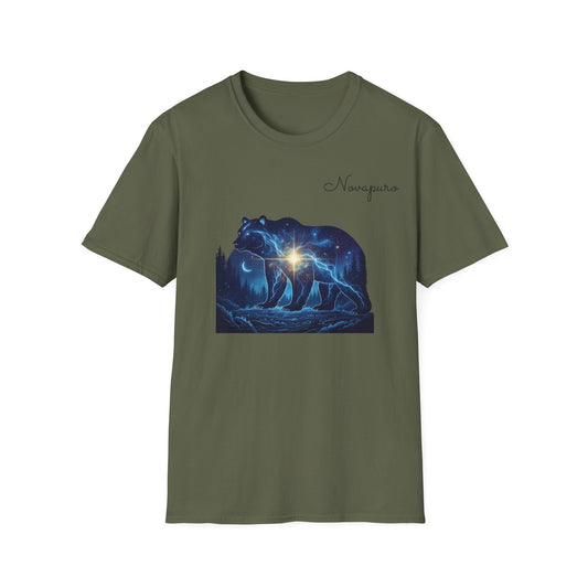 Galaxy Bear Unisex T-Paita – Novapuro