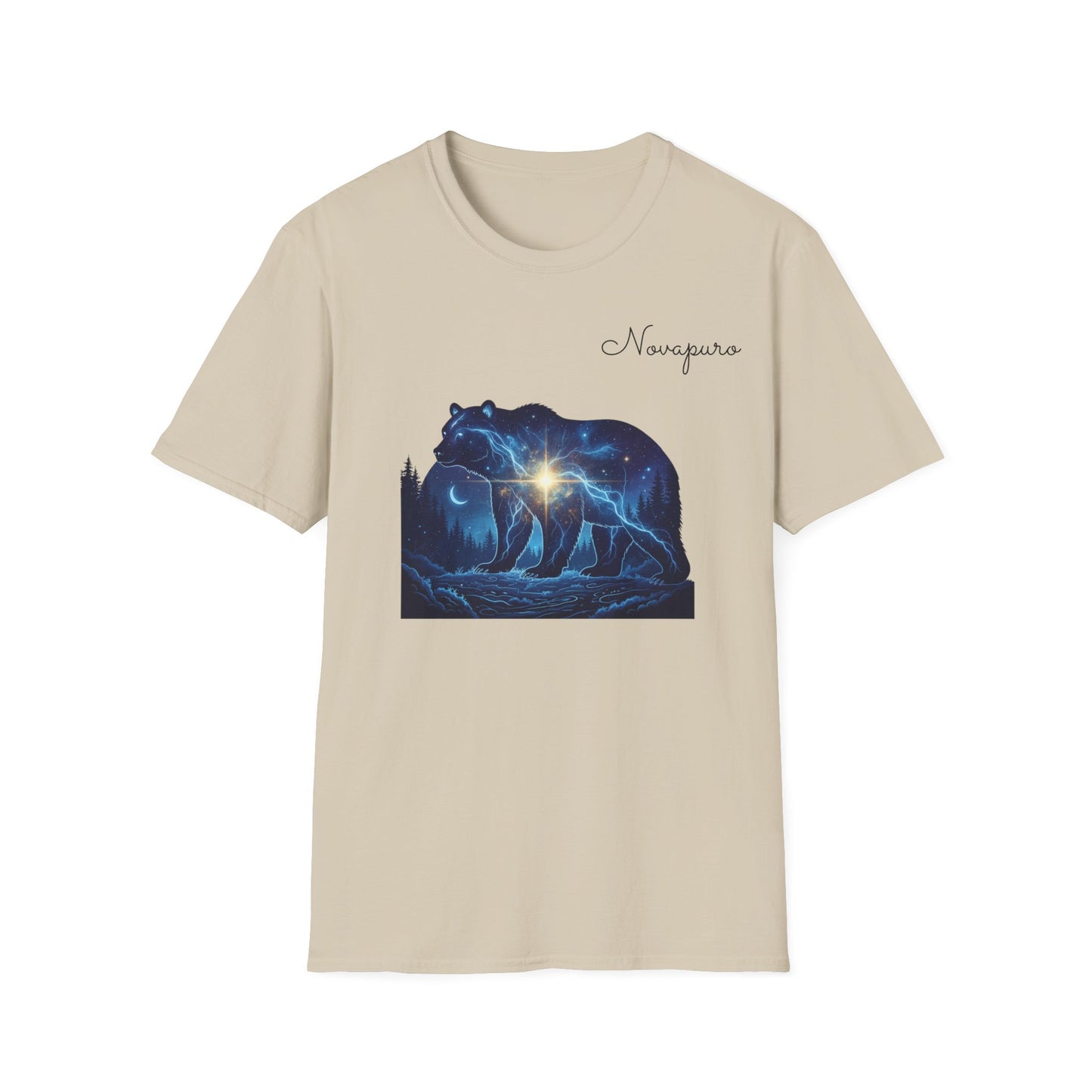 Galaxy Bear Unisex T-Paita – Novapuro