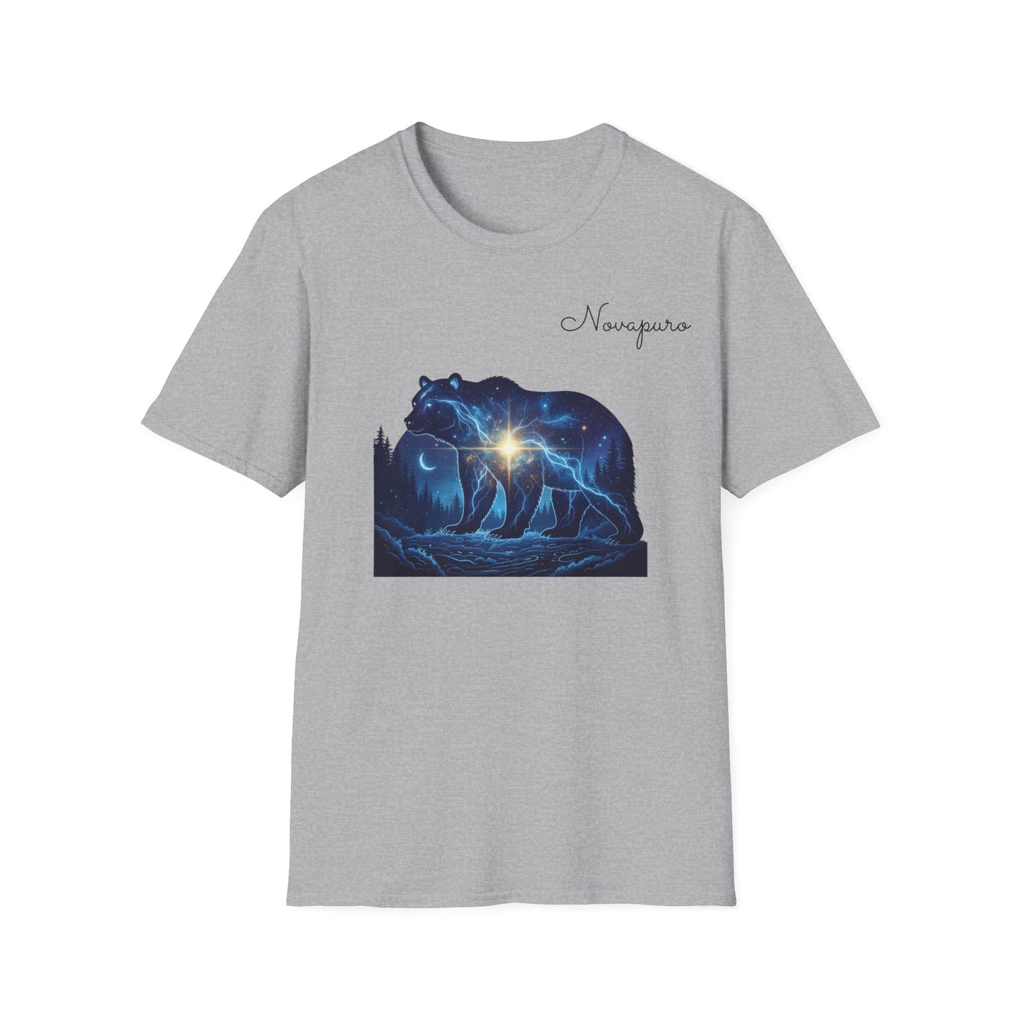 Galaxy Bear Unisex T-Paita – Novapuro