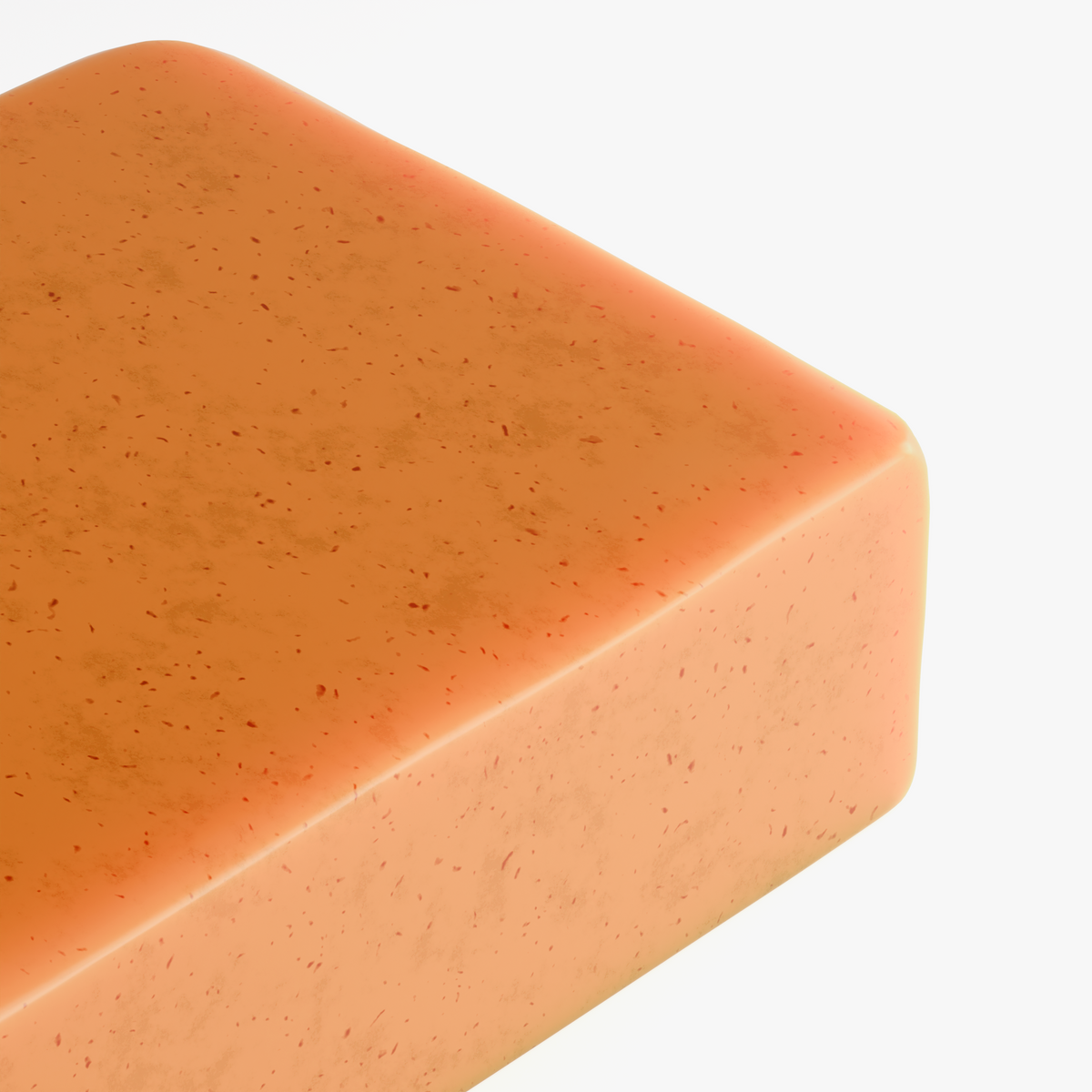 Close-up of Novapuro natural Kojic Acid and Turmeric soap texture for gentle cleansing.