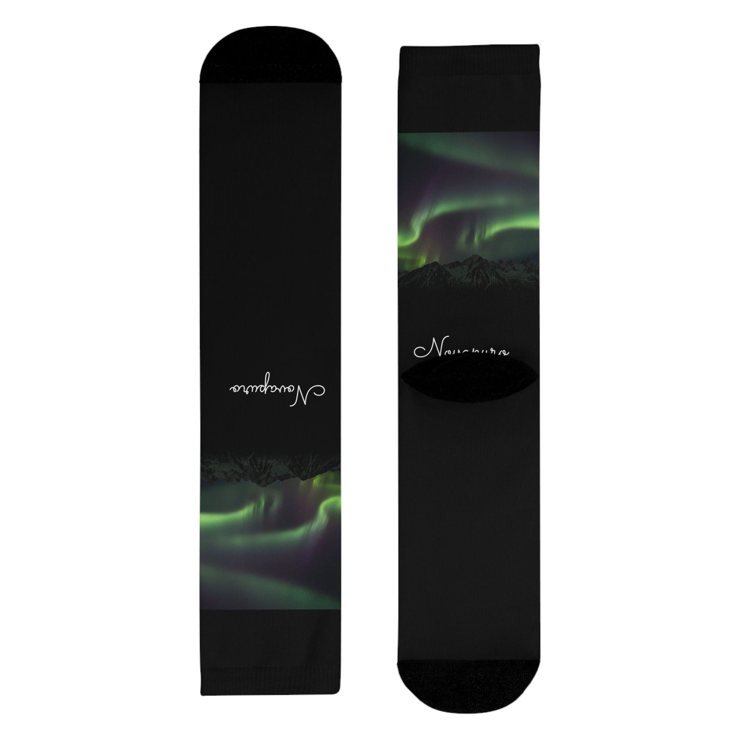 Novapuro Original "Aurora Night" Premium Crew Socks