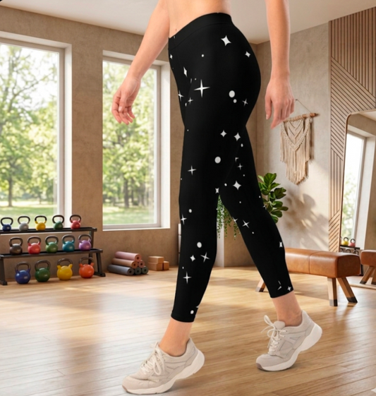Nordic Night Sky Premium Active Leggings