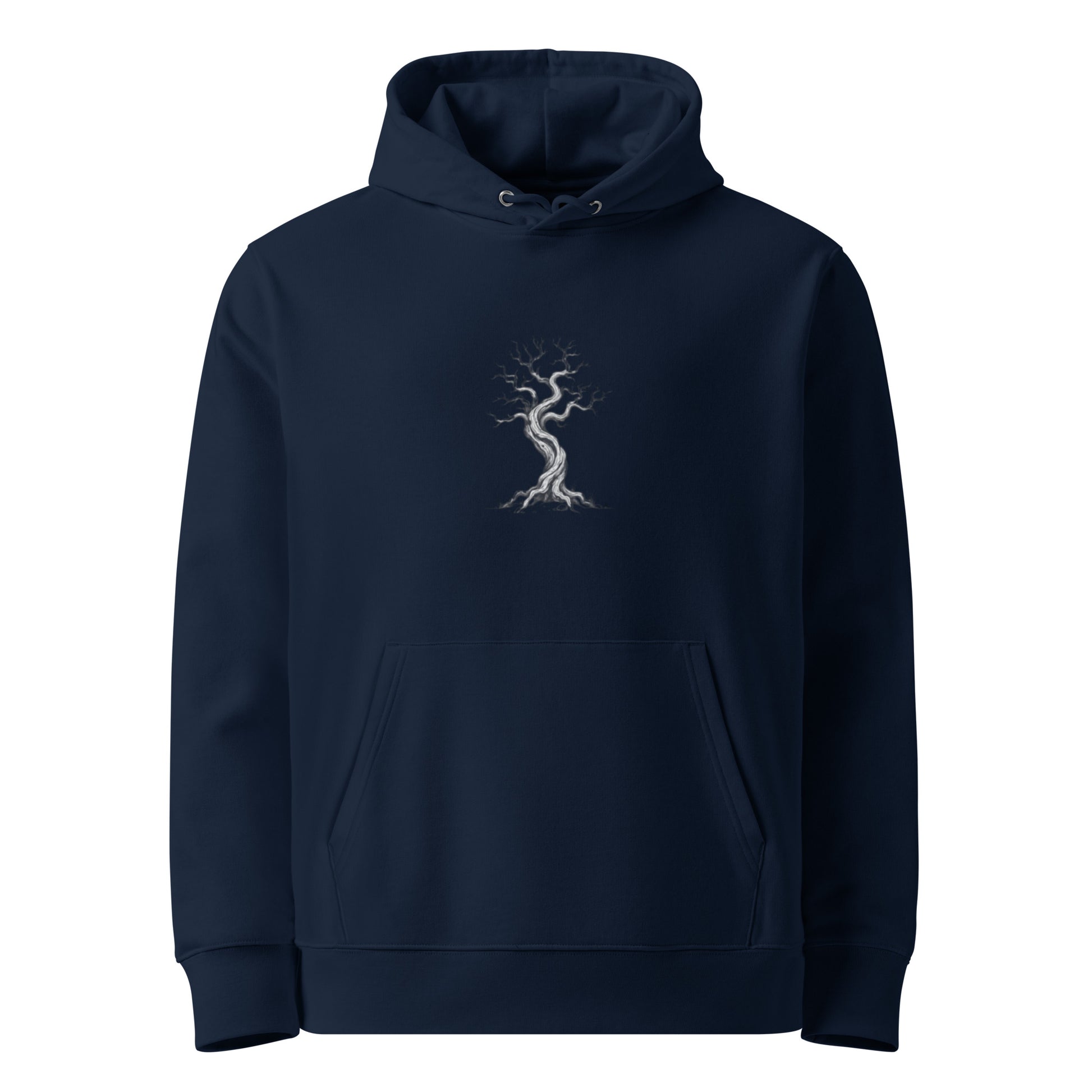 Comfortable double-layered hood on the sustainable Novapuro minimalist streetwear hoodie.